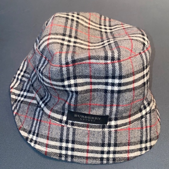 Burberry Accessories - Burberry London Wool Bucket Hat